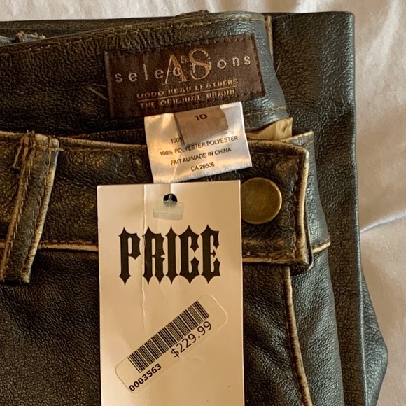 100% Leather Pants — Double R Leather - Picture 5 of 7